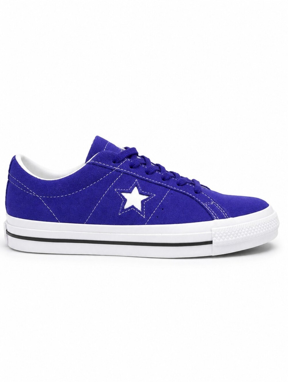 CONVERSE CONS ONE STAR PRO OX INDIGO BLUE SUEDE SNEAKERS MENS 7.5